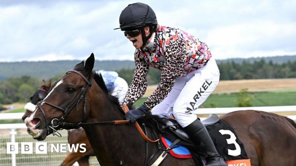 Winner of charity horse race at Goodwood celebrates ‘best day’